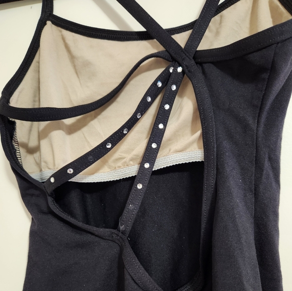 🌸3/$30🌸 Dance Ballet Black Bodysuit - Picture 3 of 3